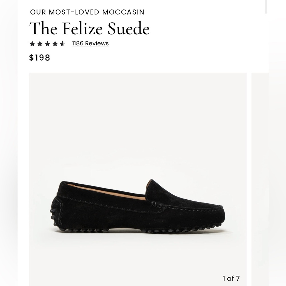 M Gemi NEW loafers. Black. Size 38 (7.5)